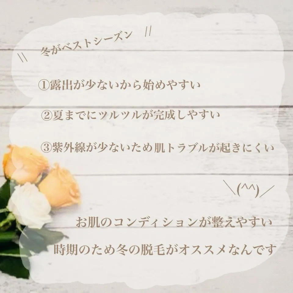 だんだん寒さも増し、冬らしくなってきましたね🍂